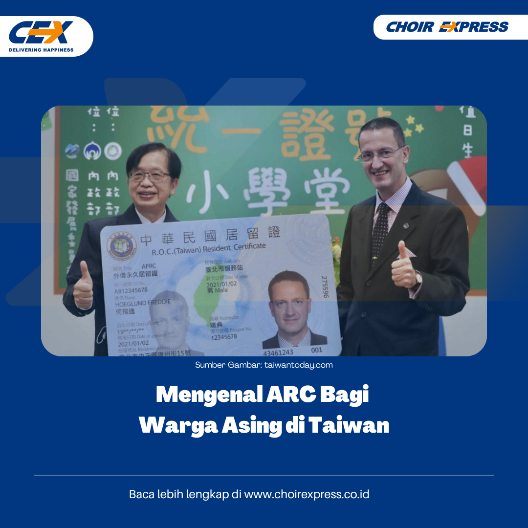 Mengenal ARC Bagi Warga Asing di Taiwan